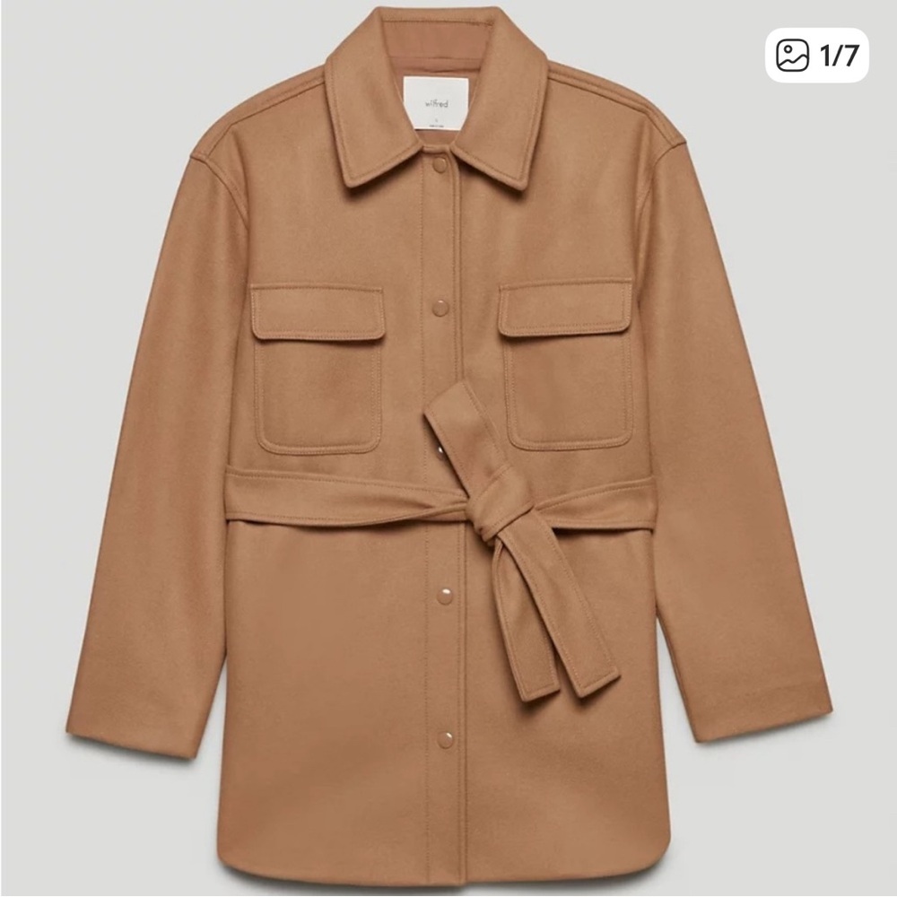 Wilfred Beige Wool Jacket